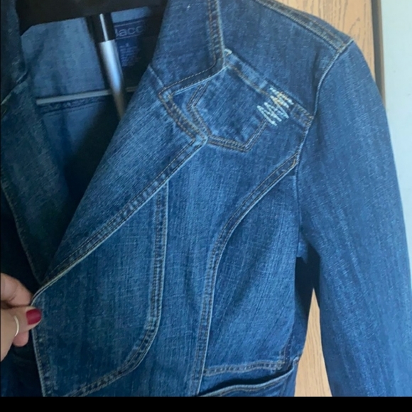 Blazer Jean Jacket - Picture 3 of 5